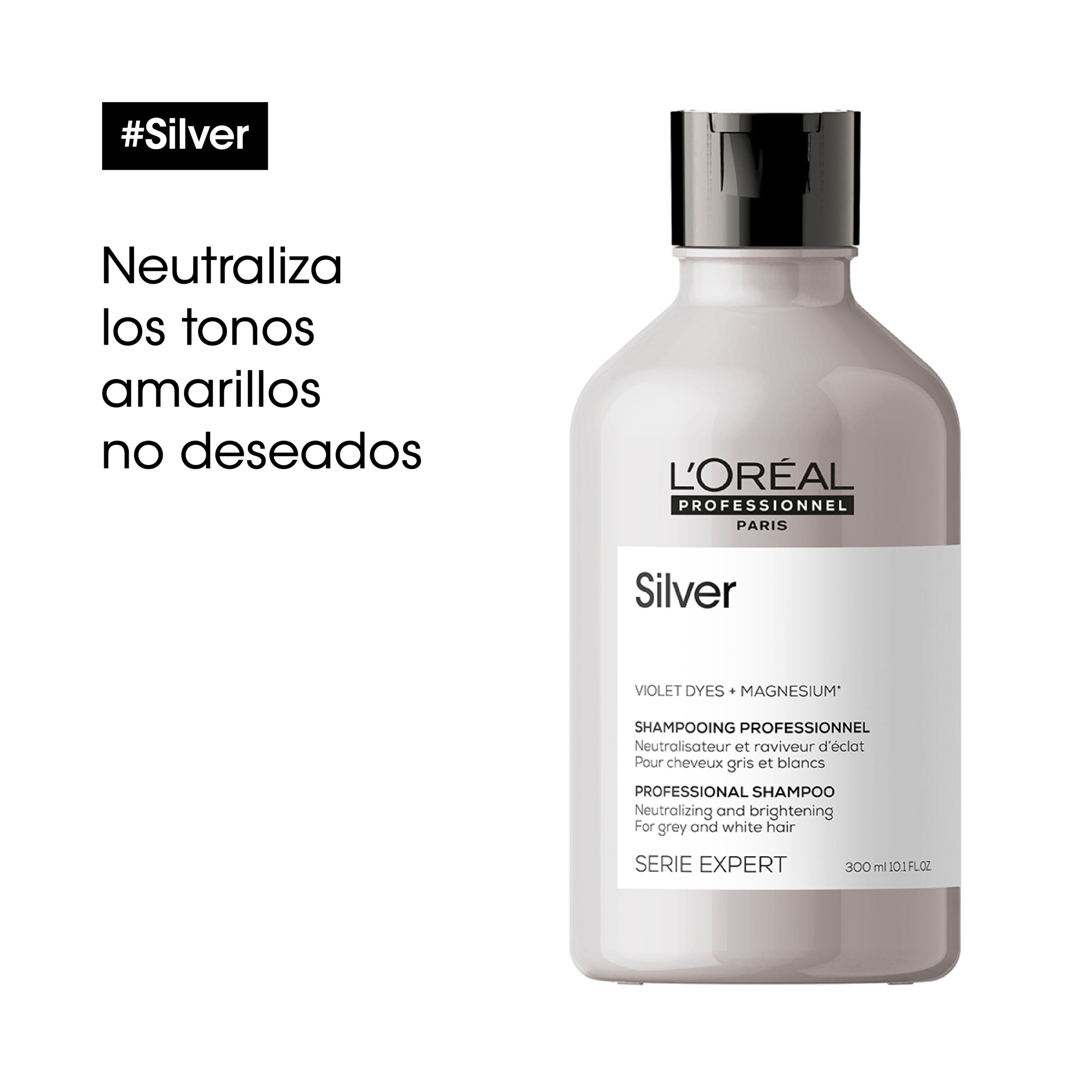 Shampoo Silver | 300 ML | L'Oréal Professionnel - Imagen 8