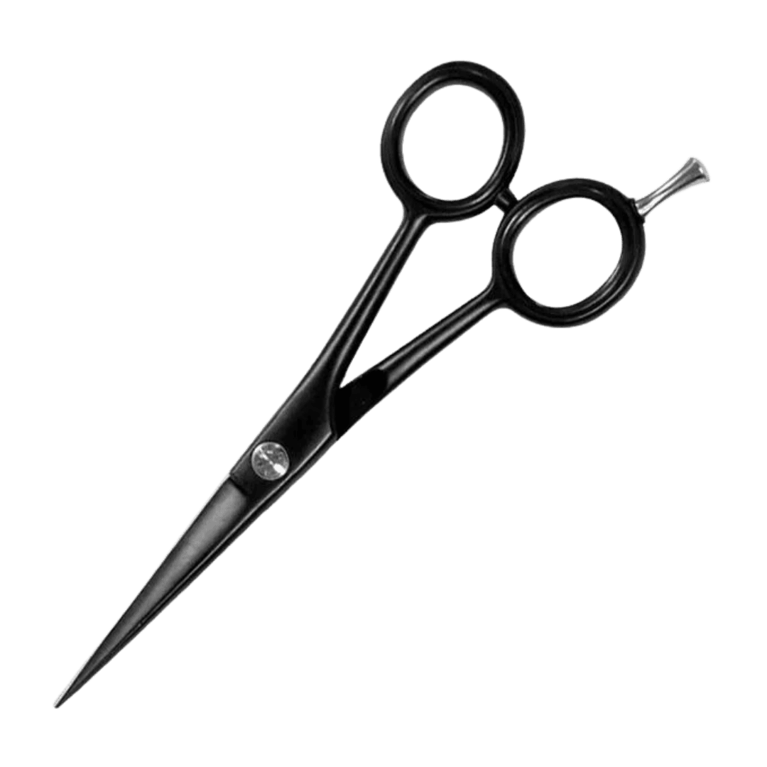 Tijera de Corte Black Satin 5.5 | Filo Navaja | Style Cut