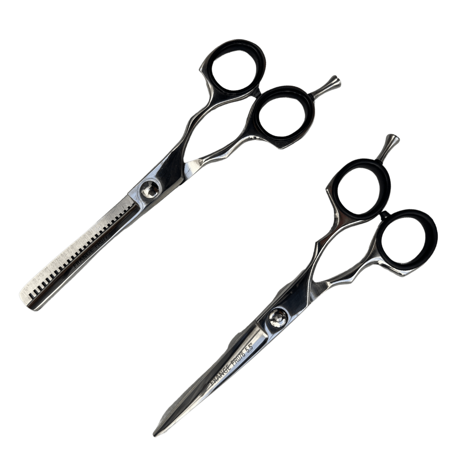 Set Tijeras de Corte Filo Navaja + Pulir 5.5 | Frange