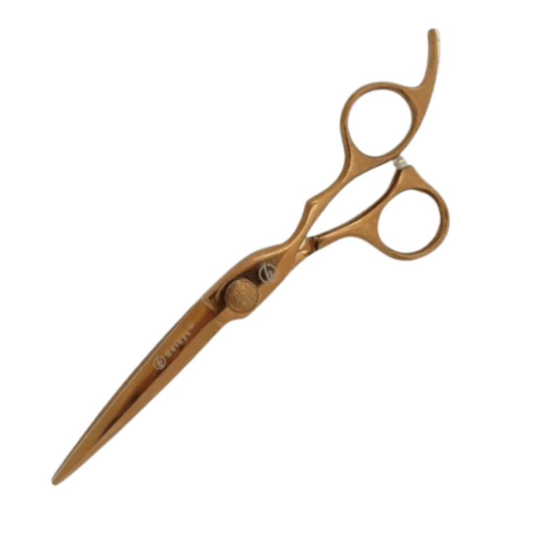 Tijera de Corte Rose Gold 6.5 | Filo Navaja | Belkys