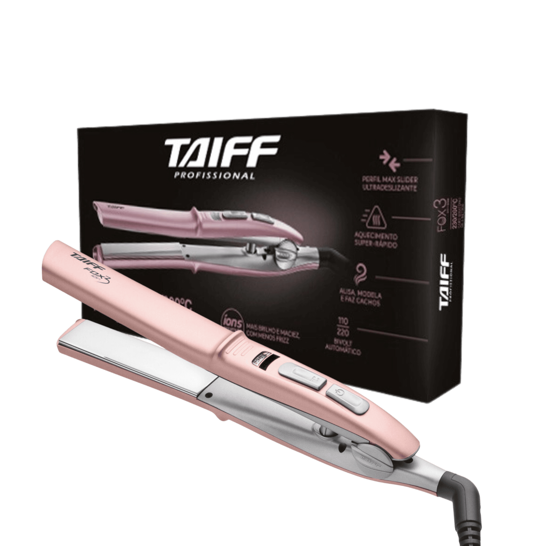 Plancha Fox 3 | 230ºC | Taiff - Imagen 4