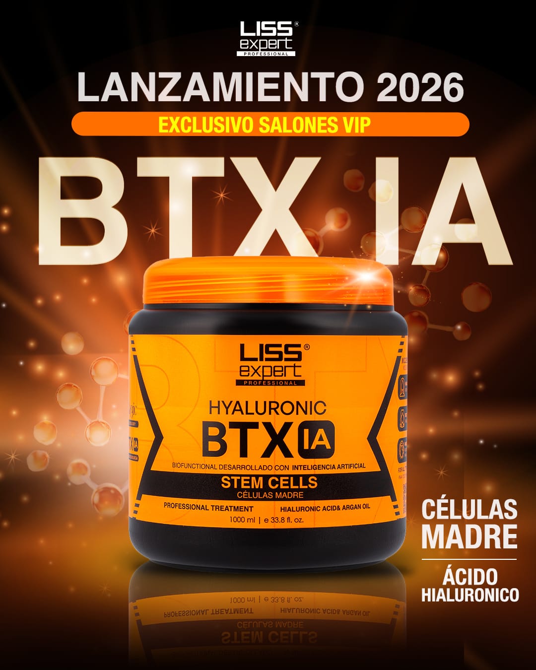 Botox Capilar Stem Cells | 1000ml | Liss Expert - Imagen 2
