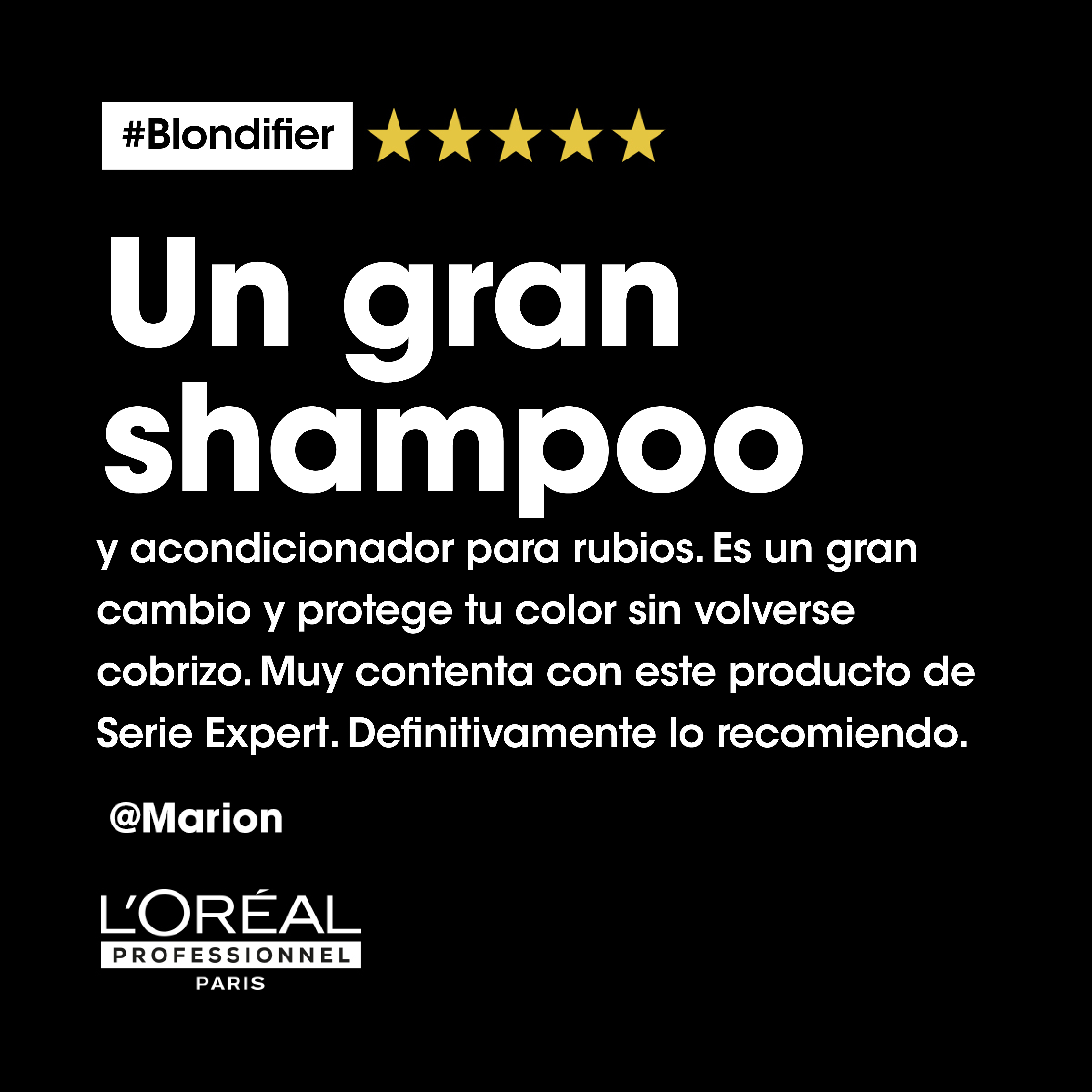 L'Oréal Professionnel BLONDIFIER LP SE21 Blondifier Shp 300ml R - Packshot Oficial