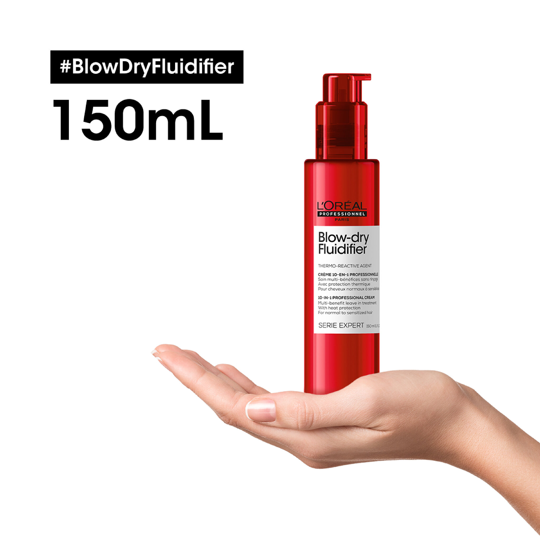L'Oréal Professionnel Blow Dry Fluidifier LP SE21 Blow D Crem 150ml R VA16 - Packshot Oficial